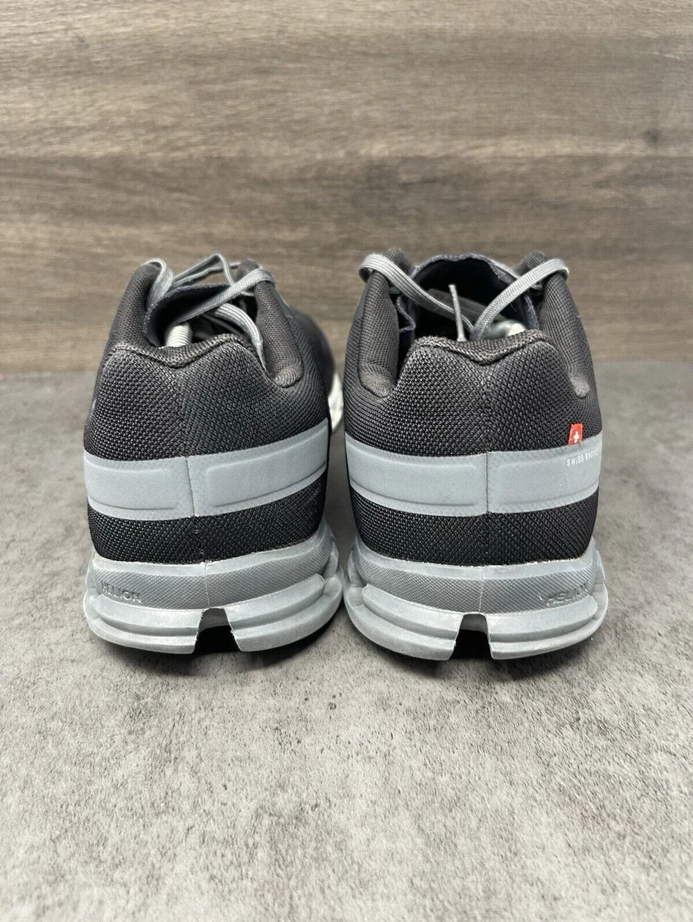 On Cloud X Size 11.5 Mens CloudTec Running Training Shoes Gray Black Performance